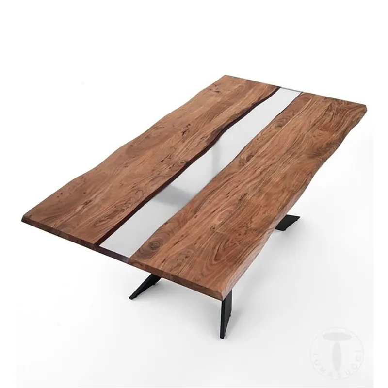 Mesa Tomasucci Anubi en madera y resina. - Vintage