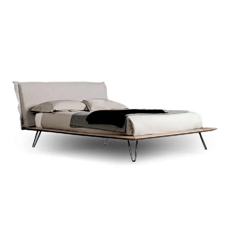 Cama doble de diseño Altacorte Diamante fabricada en Italia - zona de dormir