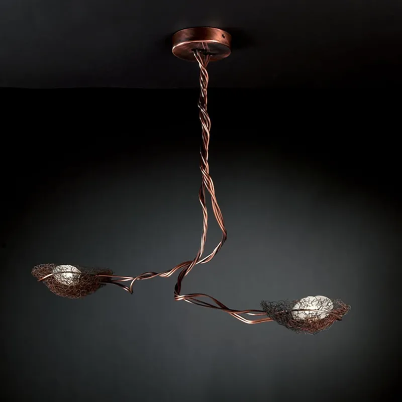 Lámpara de techo Icone Nido cobre disponible en 3 tamaños - Iluminacion