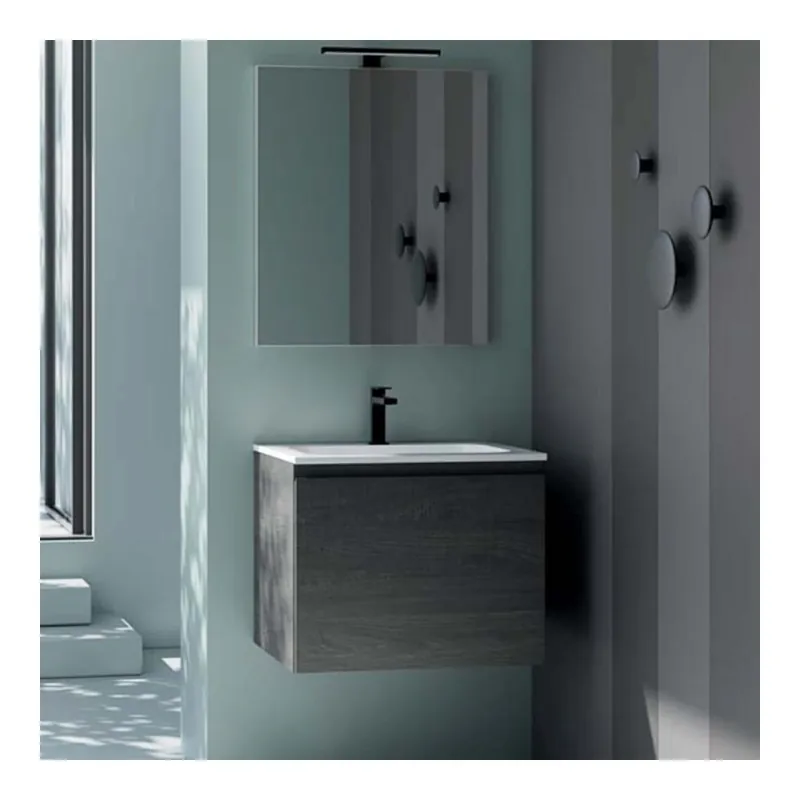 Composición de baño suspendida Kios Pandora 60 - zona de dormir