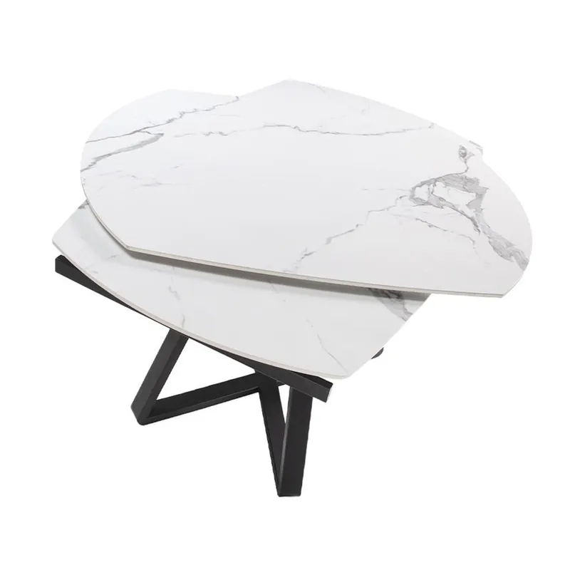 Angel Cerdà 1096 mesa de comedor extensible con mecanismo giratorio - Sala de estar