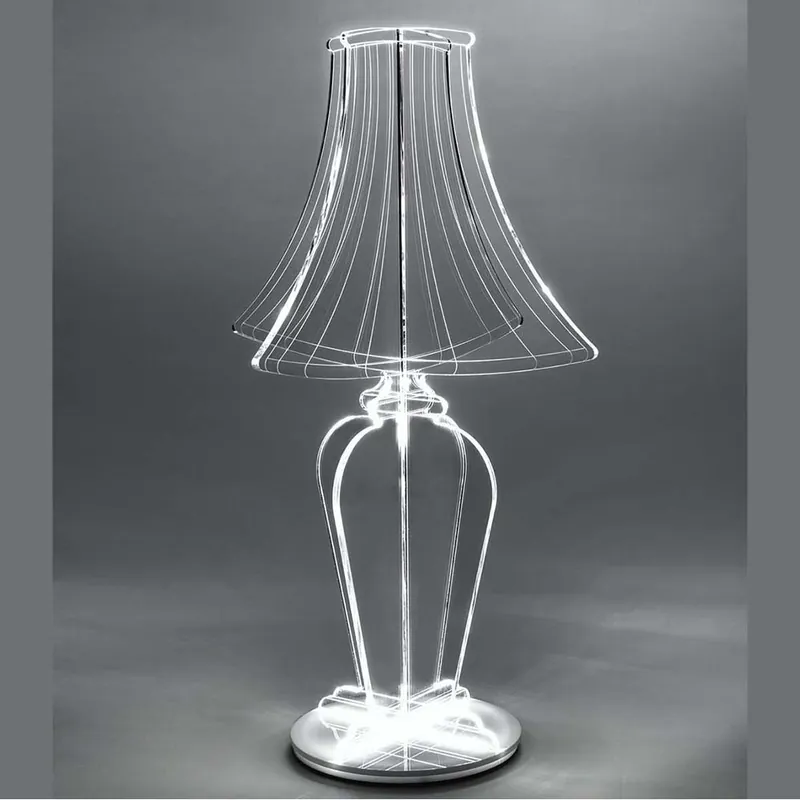 Iplex Design Shading lámpara de mesa moderna y sofisticada - Iluminacion
