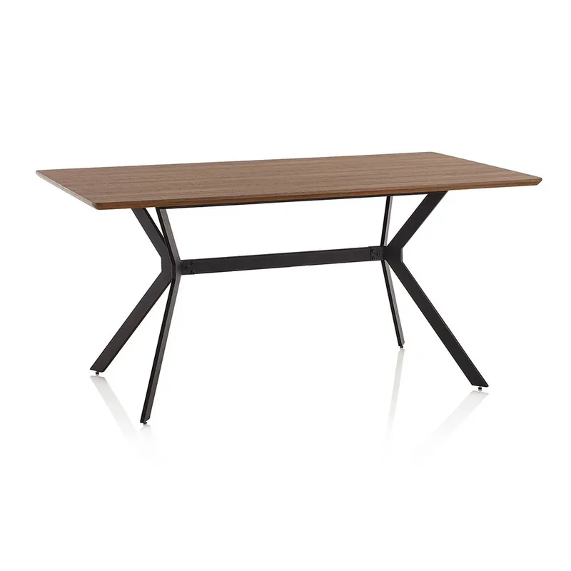 Mesa fija Thor fabricada en madera y metal apta para salón o cocina - Sala de estar