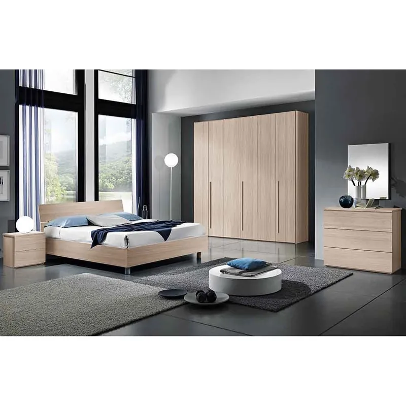 Dormitorio completo Easy 106 de Mcs Mobili - zona de dormir
