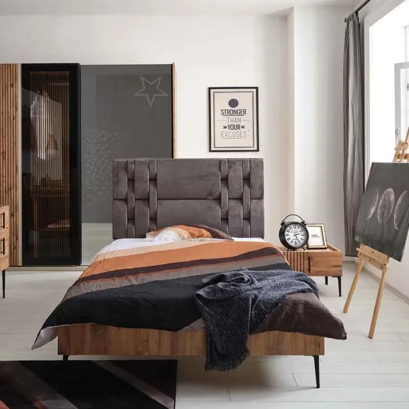 Cama infantil Star queen size y queen size - zona de dormir