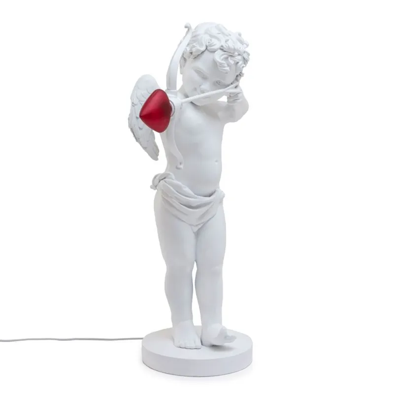 Lámpara de mesa Seletti Cupid Lamp que representa al dios del amor - Iluminacion