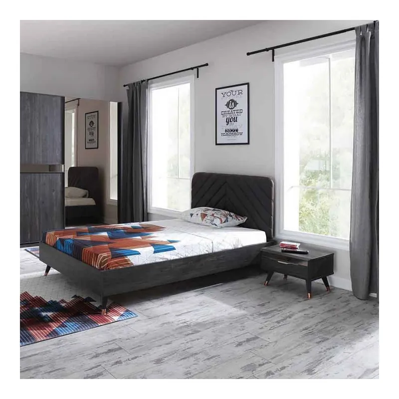 Cama infantil colección Vega, tamaño queen y tamaño queen - zona de dormir