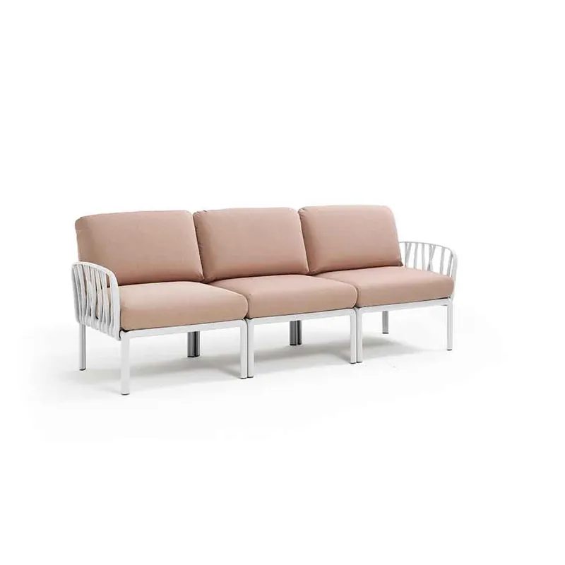 Nardi Sofá exterior Komodo 3 de tres plazas con o sin parasol Komodo - Mueble de jardin