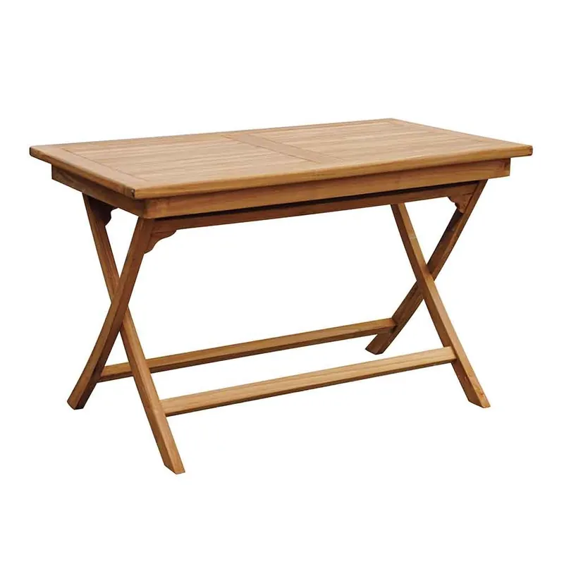 Mesa plegable Lipari en madera de teca 120x70 - Mueble de jardin