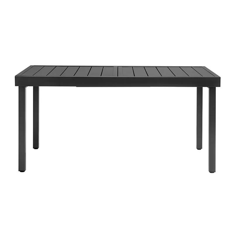 Mesa de jardín extensible Braga fabricada en hierro con tratamiento antioxidante - Mueble de jardin