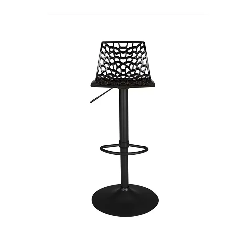 Taburete extensible a gas Grandsoleil Spider con asiento de policarbonato - Sala de estar
