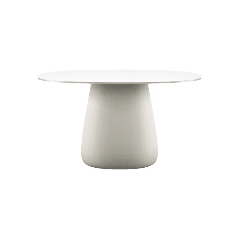 Qeeboo | Mesa de exterior HPL con tablero de cobble | Elisa Giovannoni - Mueble de jardin