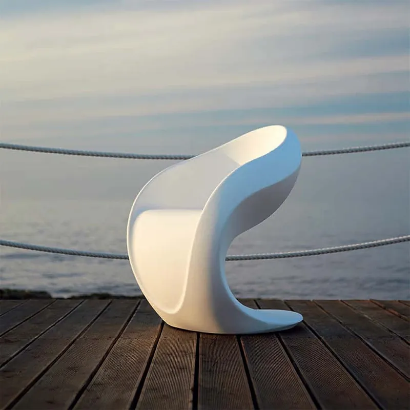 Sillón My Your Miss Petra en Poleasy®, 100% reciclable para interior y exterior - Mueble de jardin