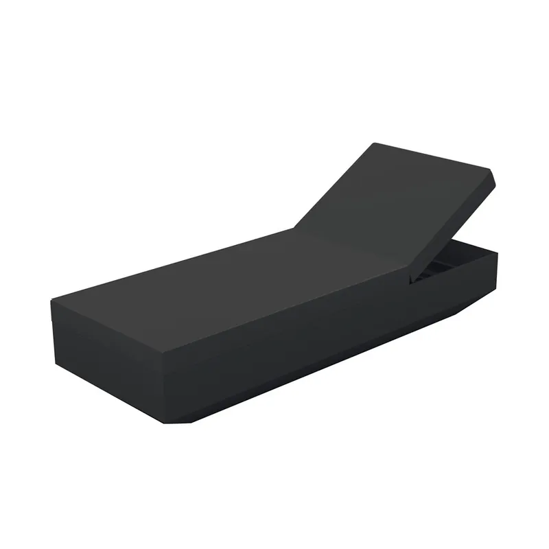 Tumbona Vondom Vela en resina de polietileno reciclable - Mueble de jardin