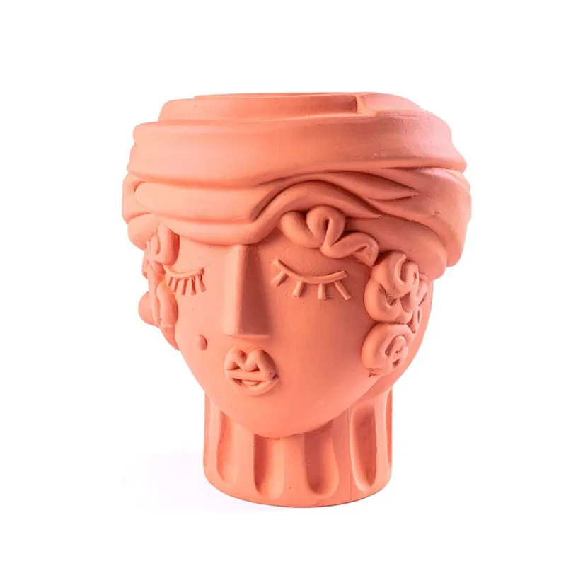 Jarrón de terracota Seletti Magna Grecia disponible en dos versiones Mujer y Hombre - Objetos y accesorios