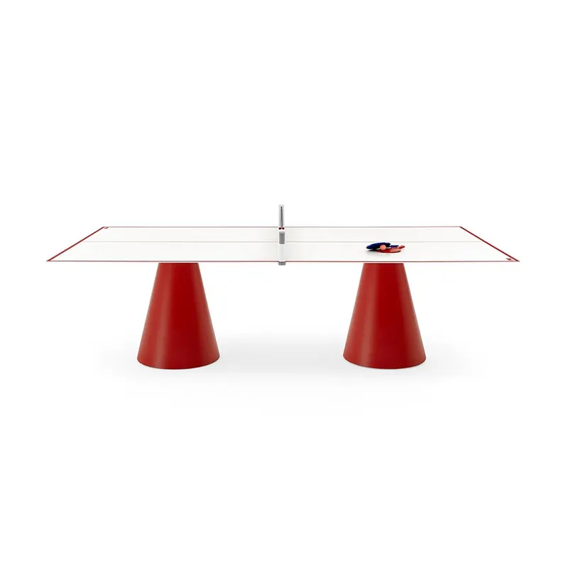 Mesa de ping pong de exterior fabricada por Fas Pendezza - Mueble de jardin