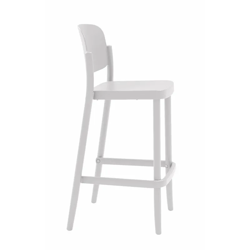 Taburete Colos Piazza de polipropileno en dos alturas y varios acabados. - Mueble de jardin