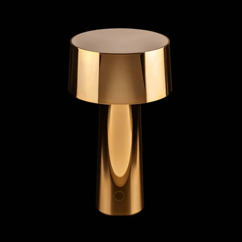 Lámpara de mesa ABS recargable de diseño Vesta Mush - Iluminacion
