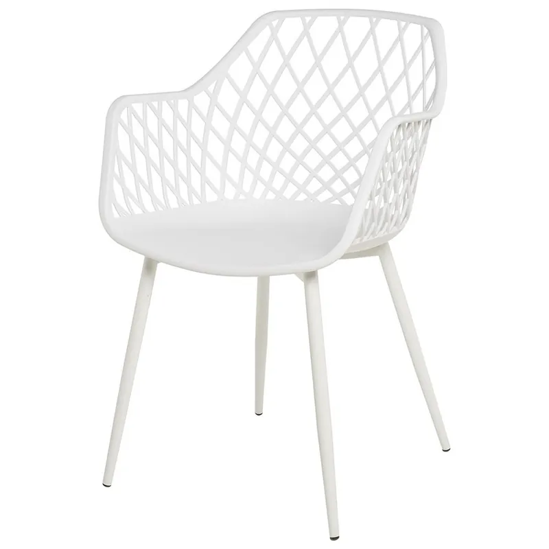 Silla Somcasa Charlotte en polipropileno apta para interior y exterior - Mueble de jardin