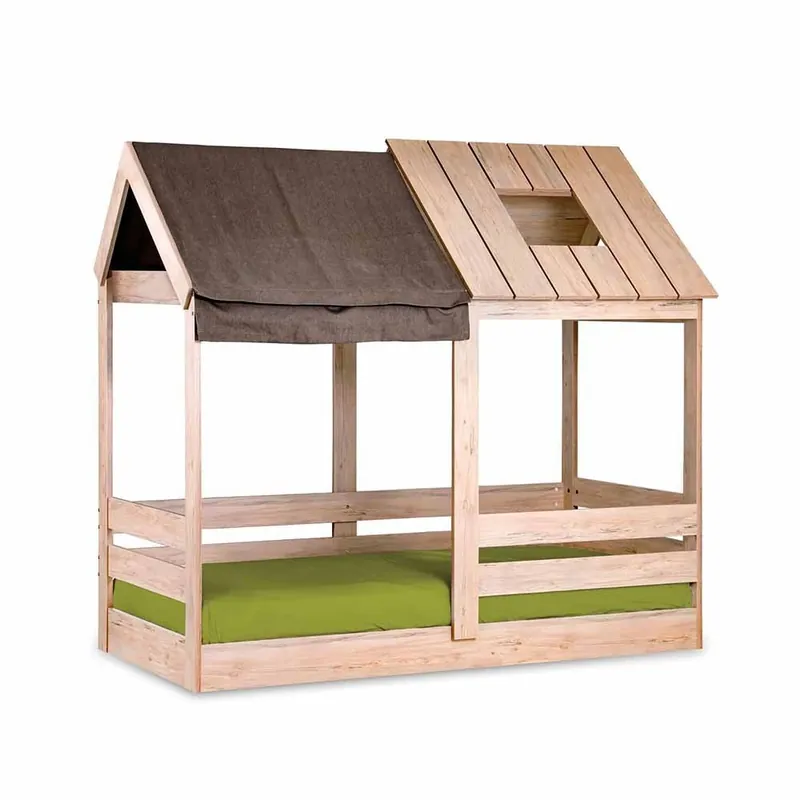 Cama Montessori línea My House tamaño 100x200 cm - zona de dormir