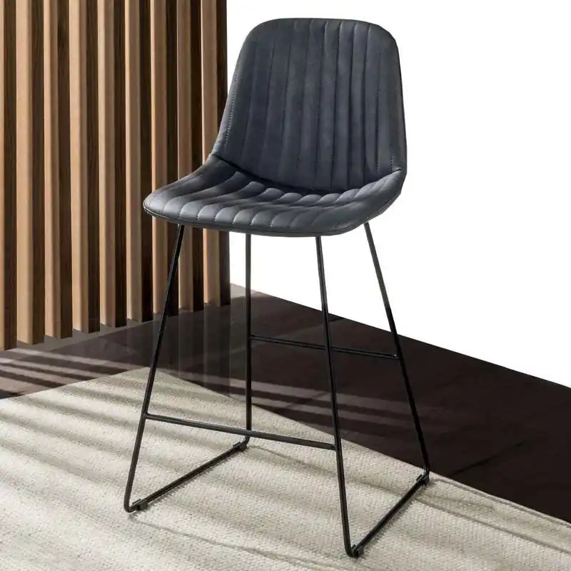 Taburete Cinquecento en ecopiel – La Seggiola - Sala de estar