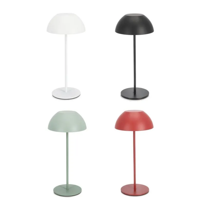Lámpara de mesa Bizzotto Beren en cuatro colores - Mueble de jardin
