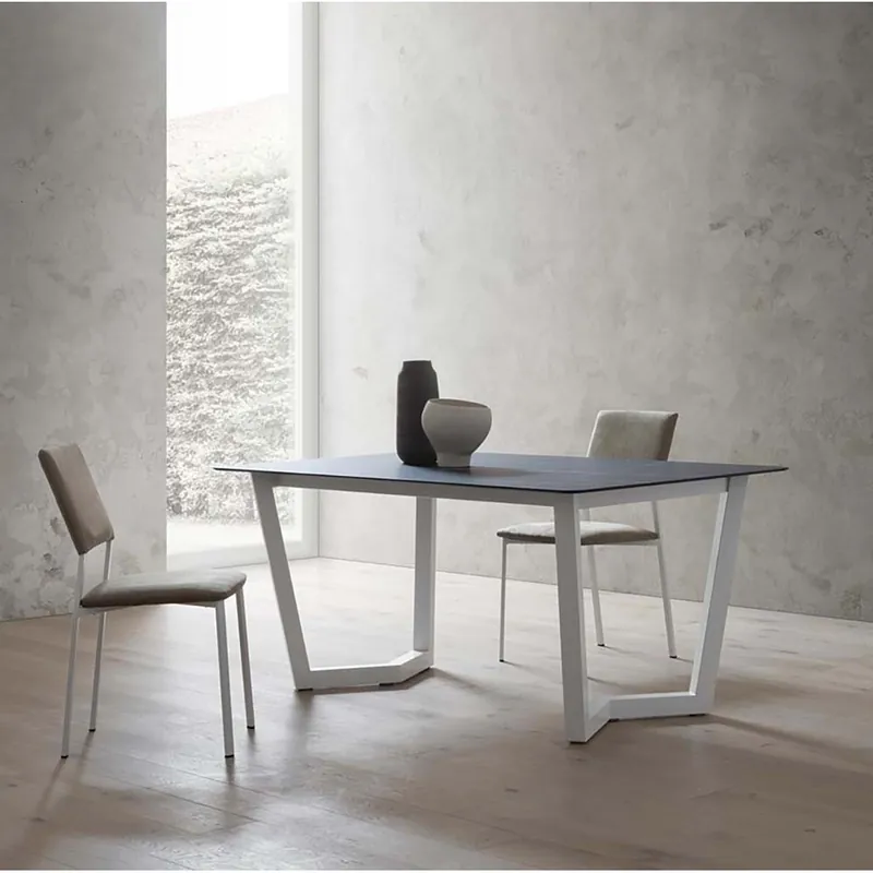 Mesa fija rectangular La Primavera Jacopo con tablero en HPL - Sala de estar