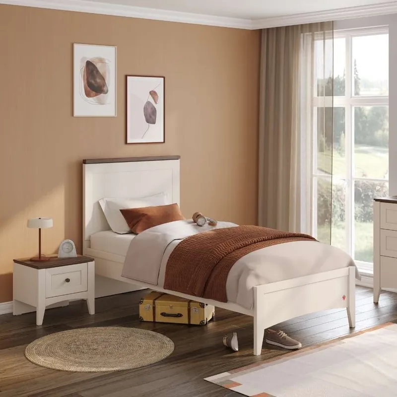 Cama de madera Cilek Lapel de estilo moderno, para dormitorios infantiles y juveniles. - zona de dormir