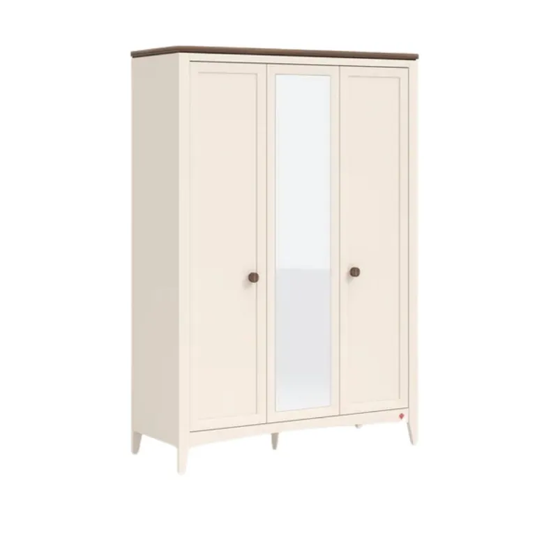 Armario Cilek Lapel de 3 puertas con espejo, moderno y funcional para dormitorio de niño. - zona de dormir