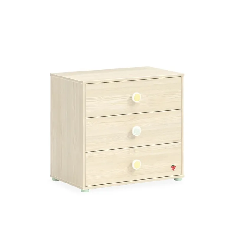 Cómoda Cilek Montes Natural con 3 cajones - zona de dormir
