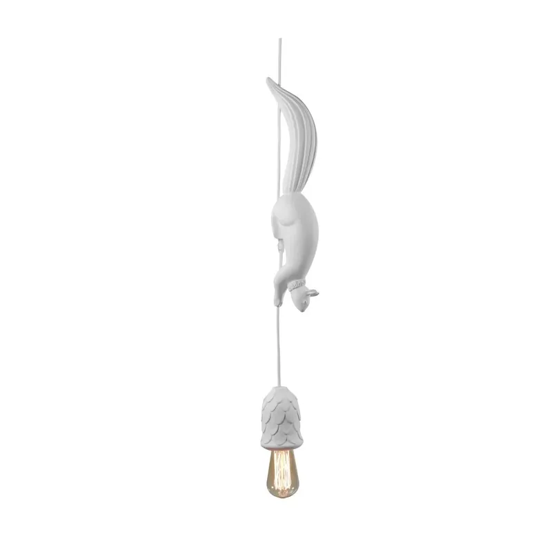 Lámpara colgante Karman Sherwood y Robin con una simpática ardilla - Iluminacion