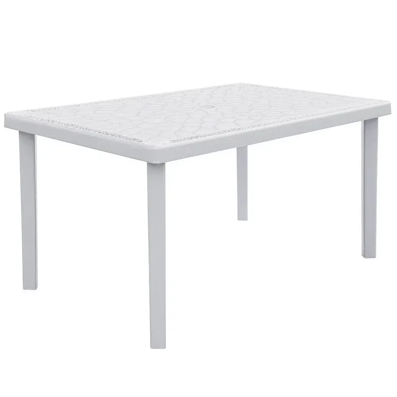 Mesa de jardín rectangular Grandsoleil Gruvyer de polipropileno - Mueble de jardin
