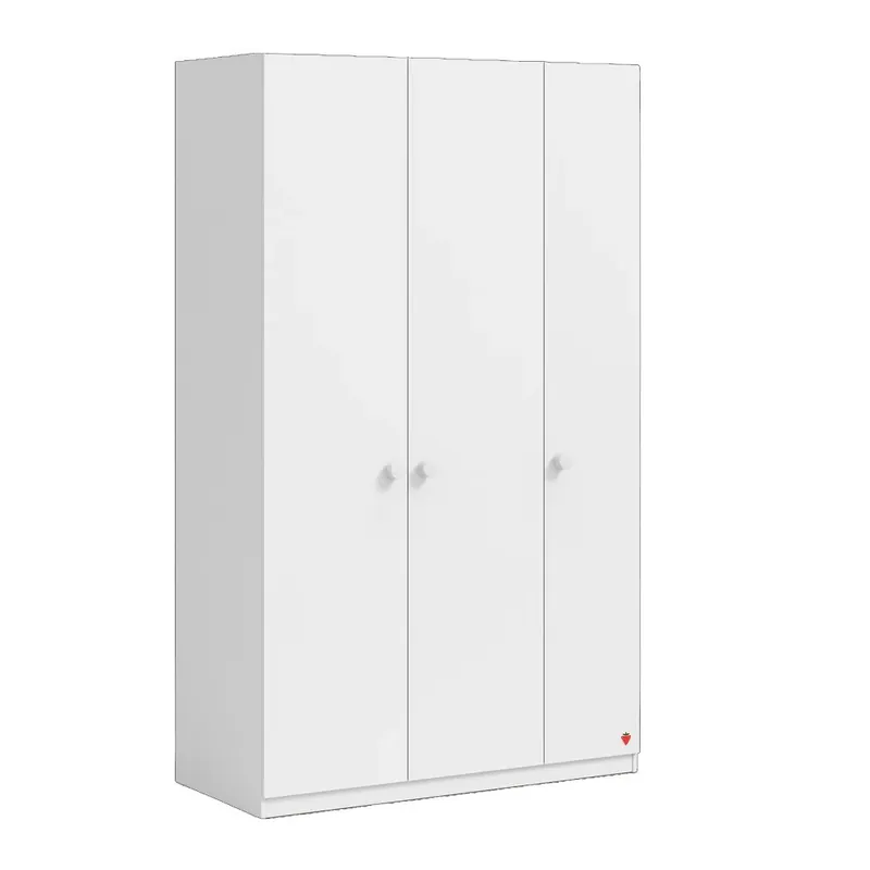 Armario Cilek Varia blanco de 3 puertas con interior modular - zona de dormir
