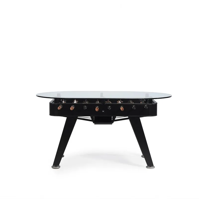 Futbolín RS Barcelona RS 2 con tablero de vidrio templado para uso interior y exterior - Mueble de jardin
