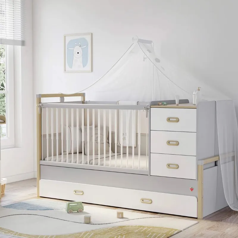 Cilek Mino Bebé con cama supletoria - zona de dormir
