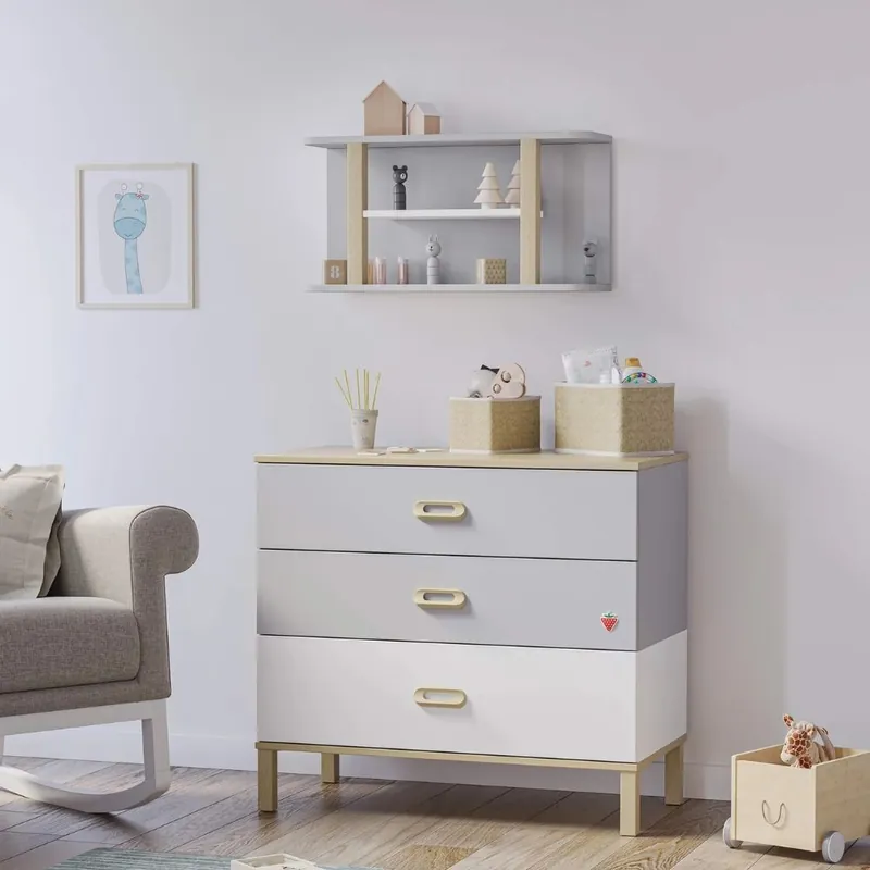 Cómoda para bebé Cilek Mino práctica y versátil - zona de dormir