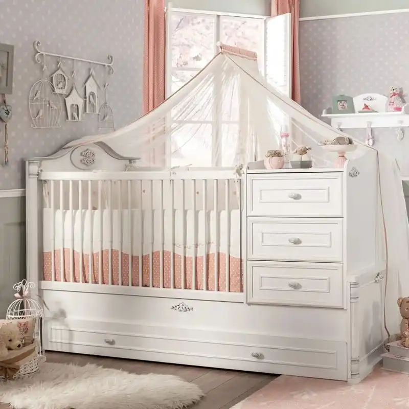 Cilek Baby - Cama romántica con cama supletoria y cómoda