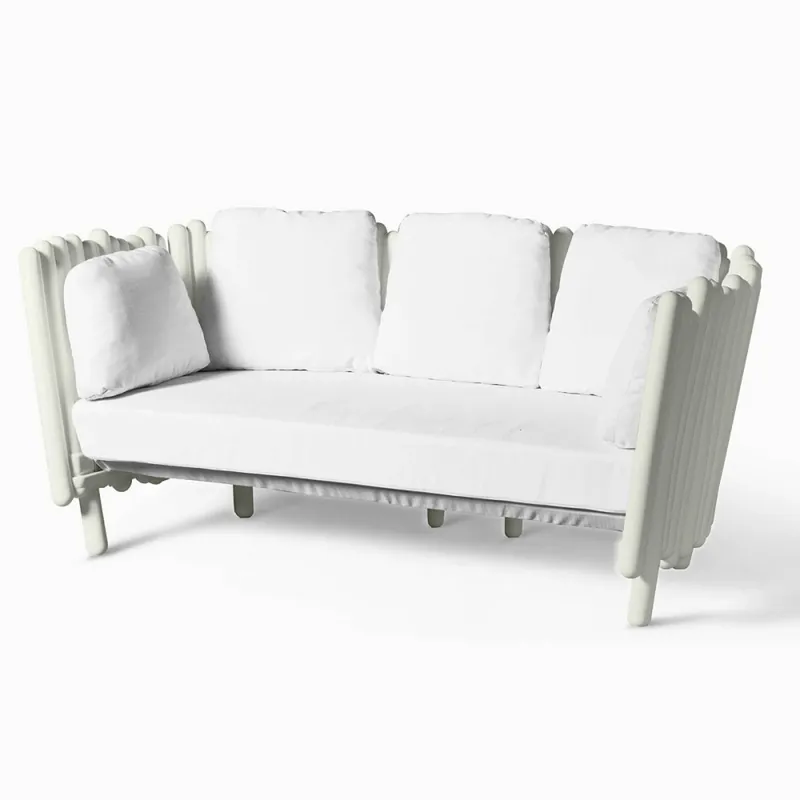 Sofá Serralunga Canisse para uso interior y exterior - Mueble de jardin