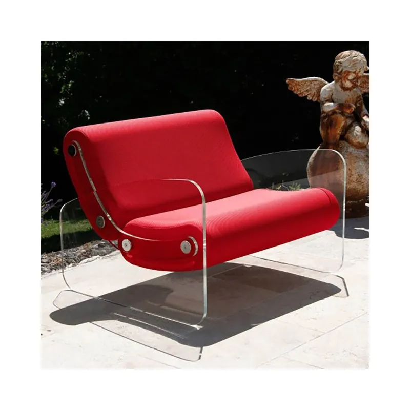 Sillón de jardín Kuumo Design MW03 con paneles de PMMA transparente - Mueble de jardin