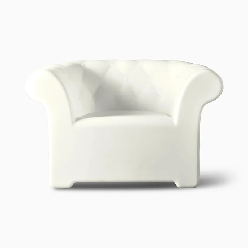 Sillón de polietileno para exterior Serralunga Sirchester - Mueble de jardin