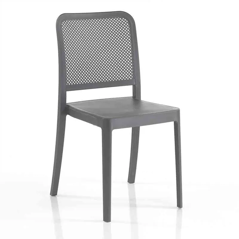Silla de exterior Tomasucci Sabine en polipropileno - Mueble de jardin