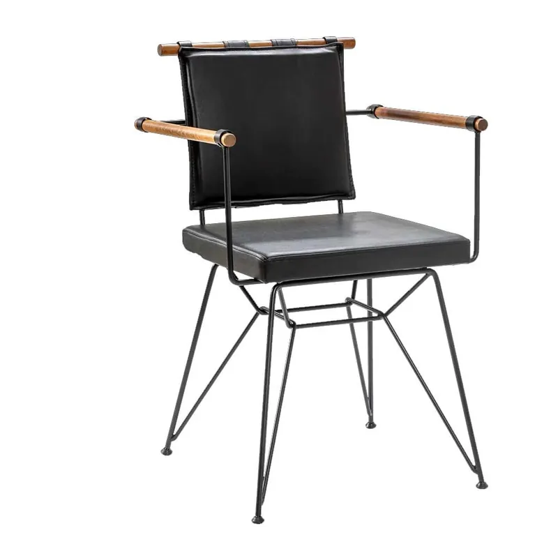 Silla exclusiva Cilek para dormitorio o estudio con estructura de metal y asiento acolchado. - zona de dormir