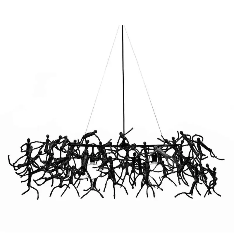 Lámpara colgante de diseño Kenneth Cobonpue Little People - Iluminacion