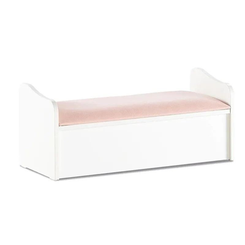 Banco de almacenaje de unicornio para la habitación infantil - zona de dormir