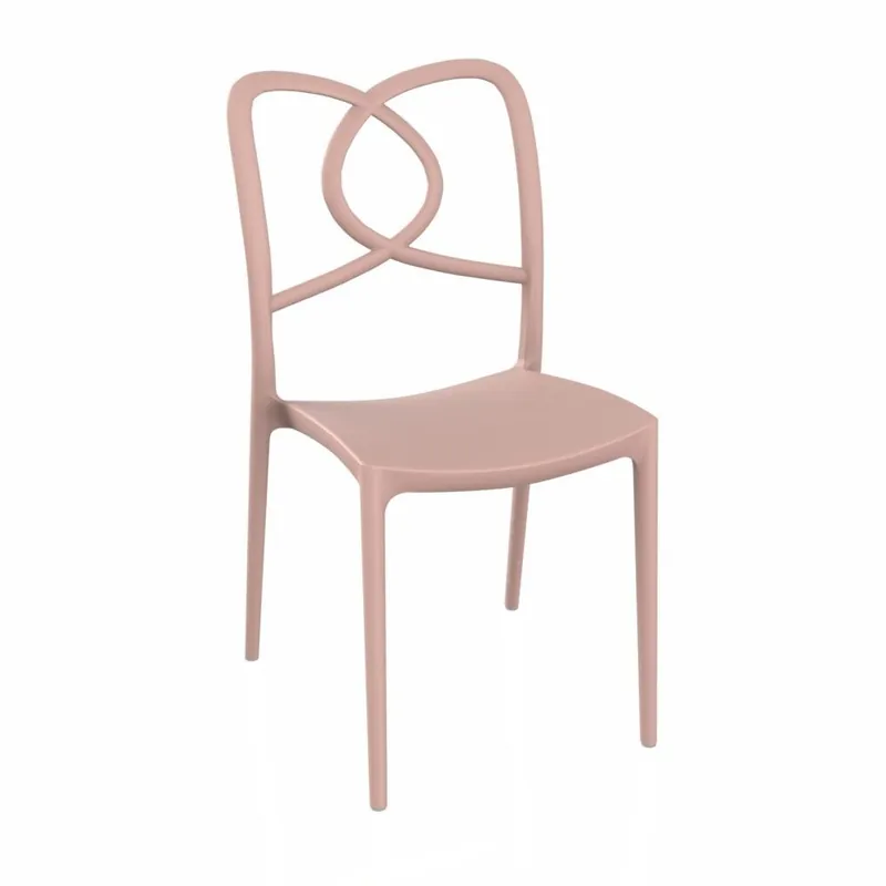 Silla moderna apilable Hug - Kasa-Store