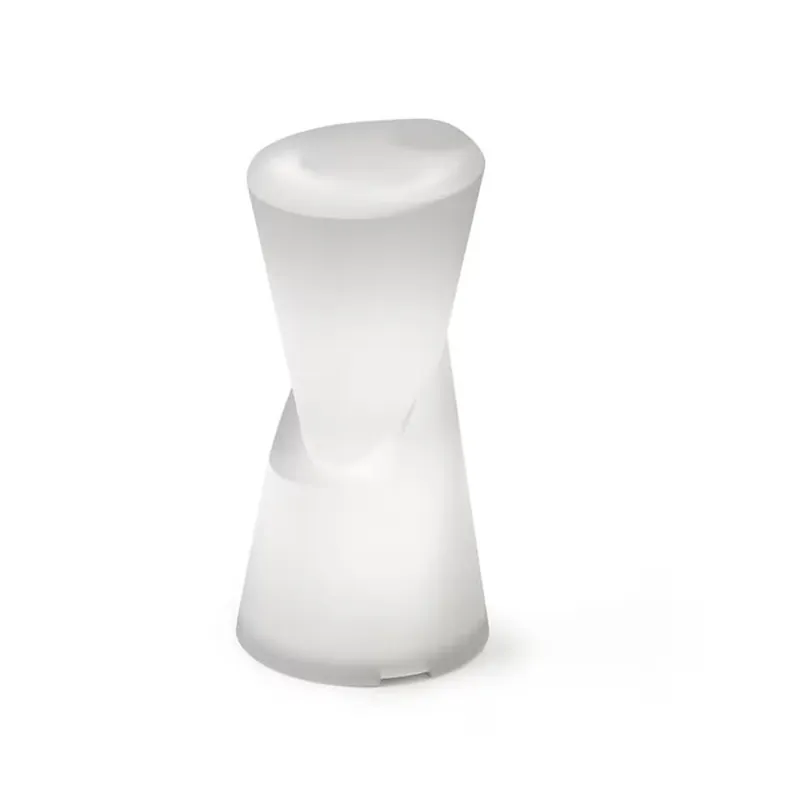 Lyxo | Taburete luminoso de exterior Dot de polietileno - Mueble de jardin