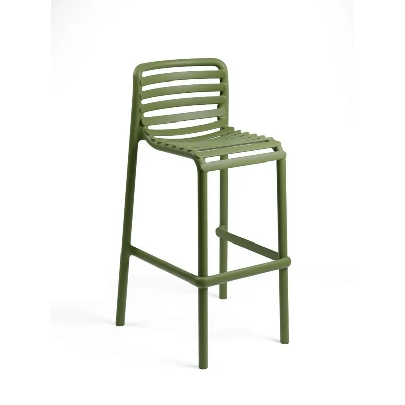 Nardi | Taburete de exterior Doga con asiento en forma de S - Mueble de jardin