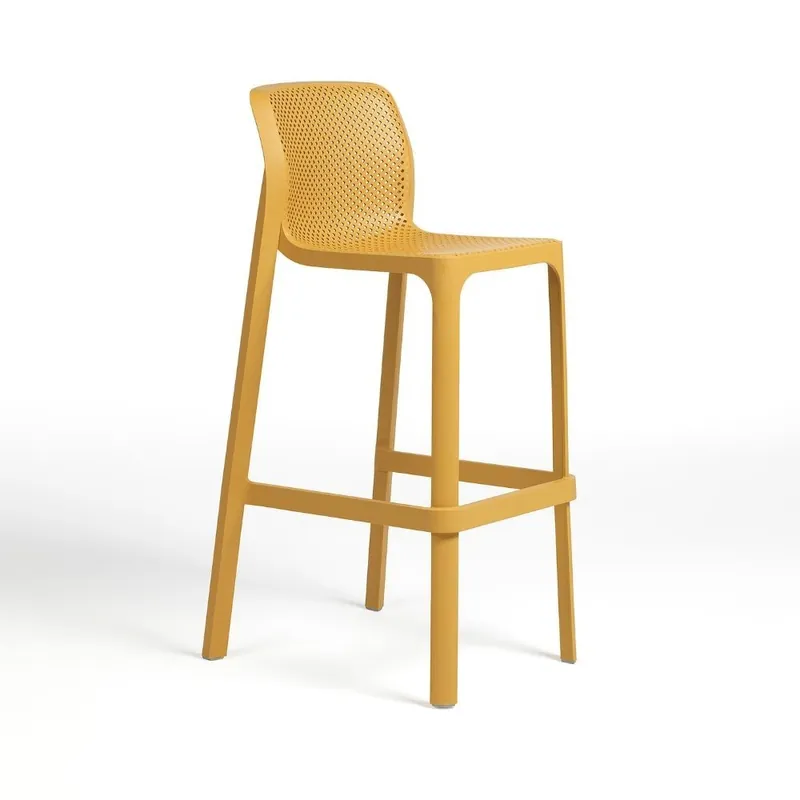 Nardi | Taburete de red con pequeños agujeros cuadrados - Mueble de jardin