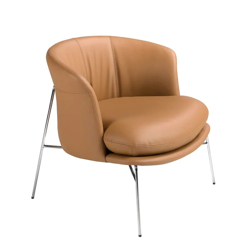 Angel Cerdà | Sillón de diseño en piel sintética – Modelo 5192 - Sala de estar