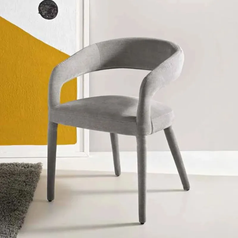 Capodarte | Sillón bouclé | Fred - Sala de estar